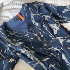 Just dry cleaned - banana republic faux wrap dress